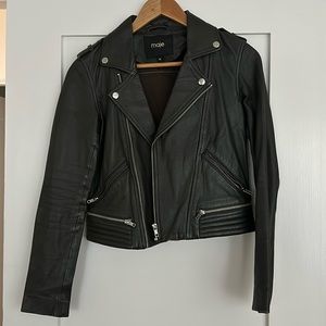 Beautiful Maje leather jacket